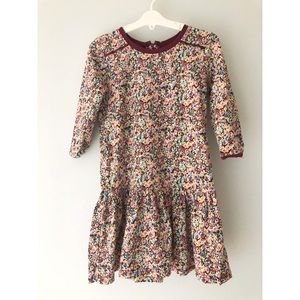 Matilda Jane Floral Burgundy Girls Dress Size 8